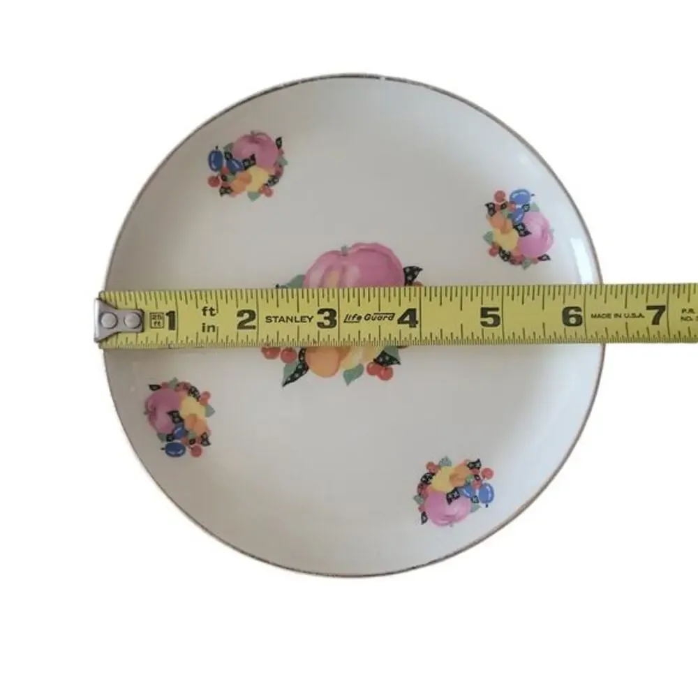 Vintage 30s Country Gentleman by Cavitt Shaw WS George Salad Plates Set of 3‎